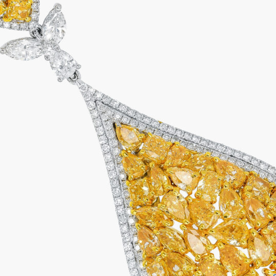 Fancy Yellow Earrings