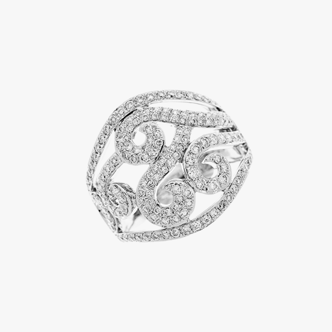 Barrys Juwelier Diamantring aus 18kt Weißgold