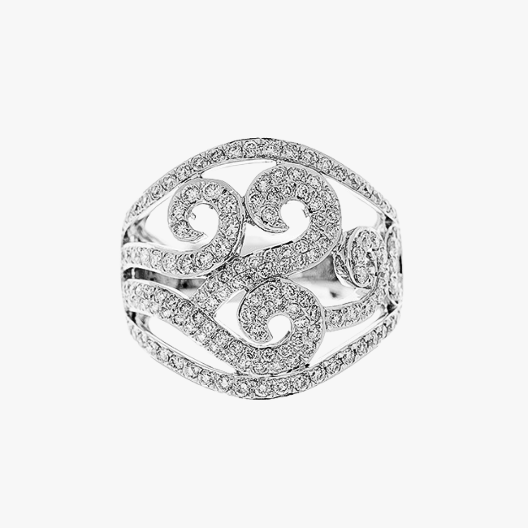 Barrys Juwelier Diamantring aus 18kt Weißgold