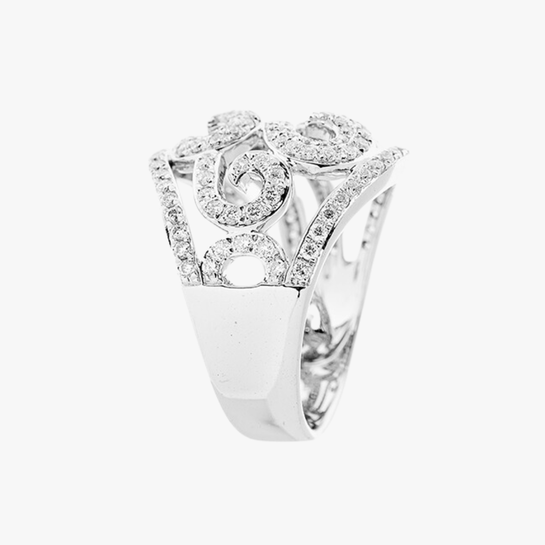 Barrys Juwelier Diamantring aus 18kt Weißgold
