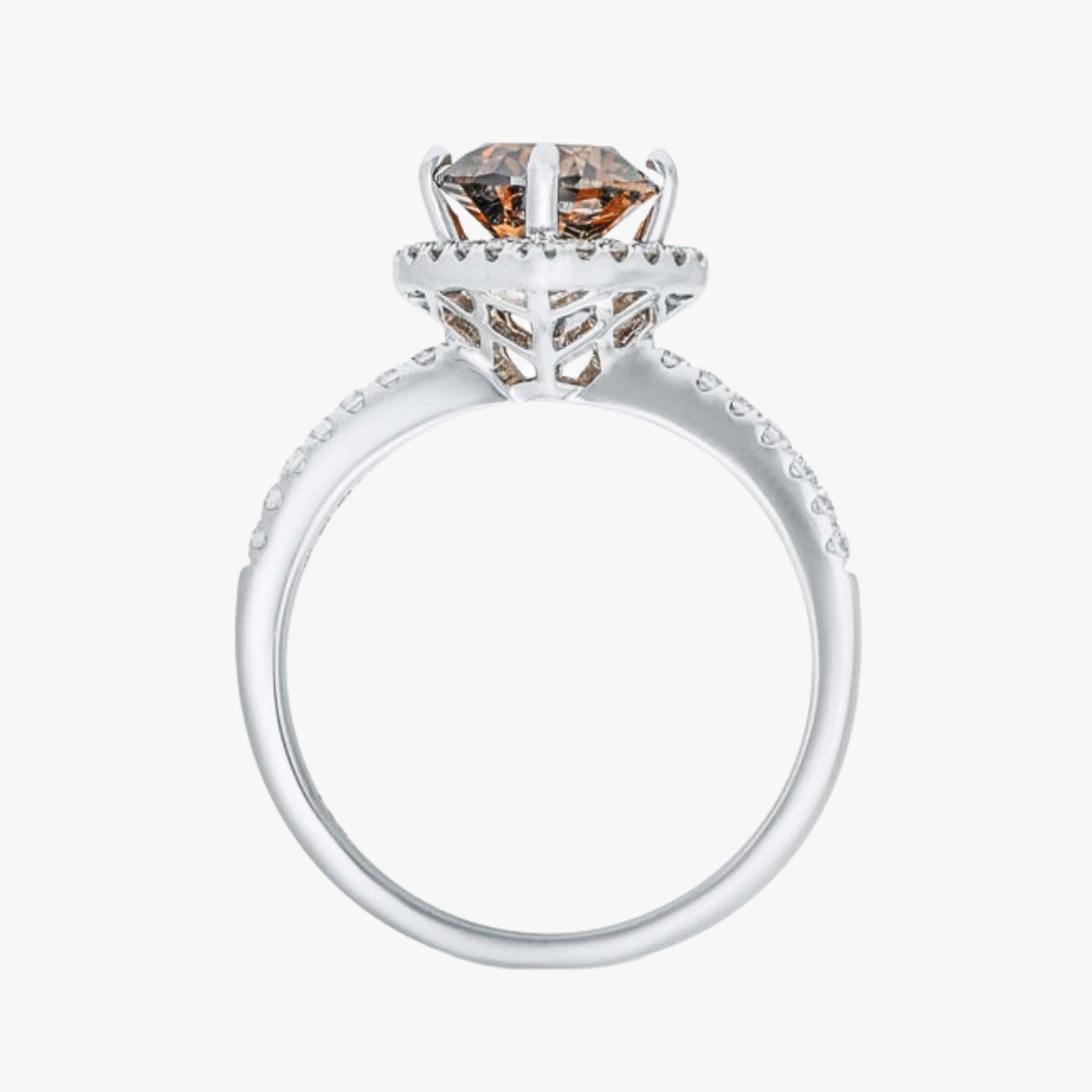 Barrys Juwelier - Natürliche Farb Diamanten - Fancy brown diamond ring