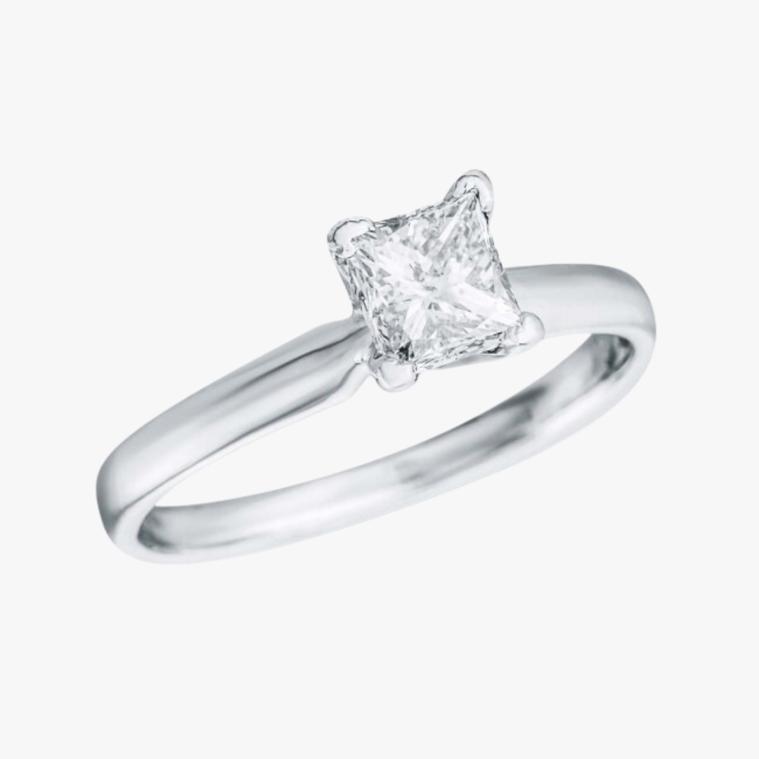 Princess Cut Diamant Verlobungsring