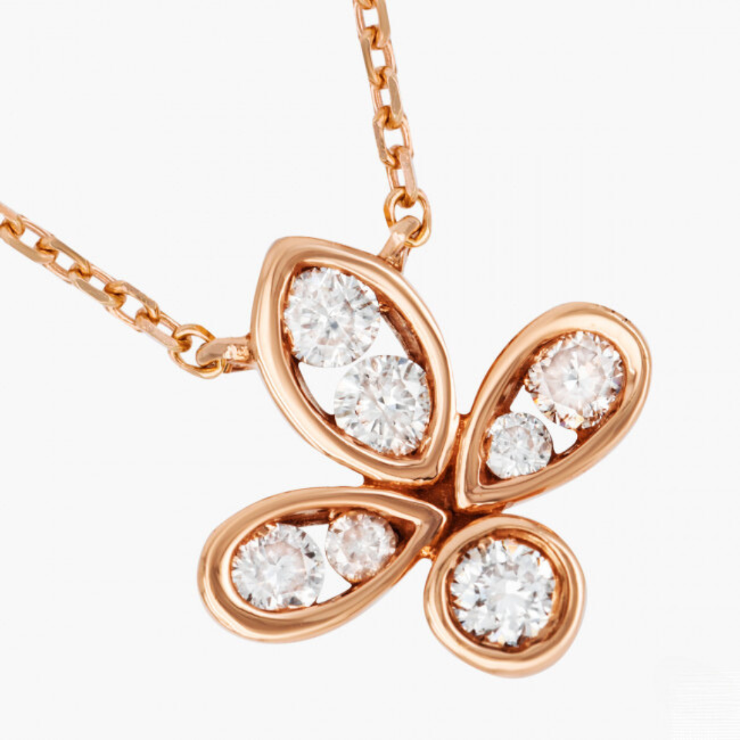 Barrys Juwelier - Maple Leaf Diamonds™ - Rosègold Halskette