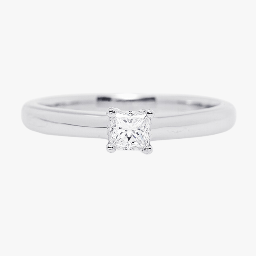 Princess Cut Diamantring Barrys Juwelier