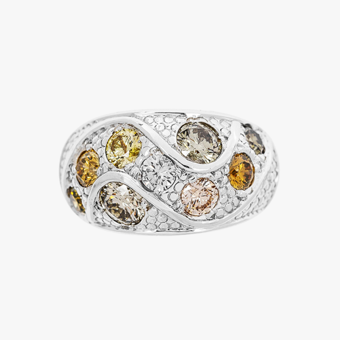 Barrys Juwelier Farb-Diamanten Ring