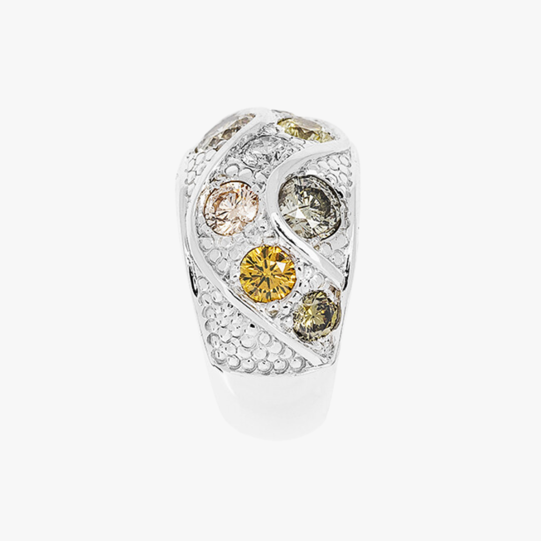 Barrys Juwelier Farb-Diamanten Ring