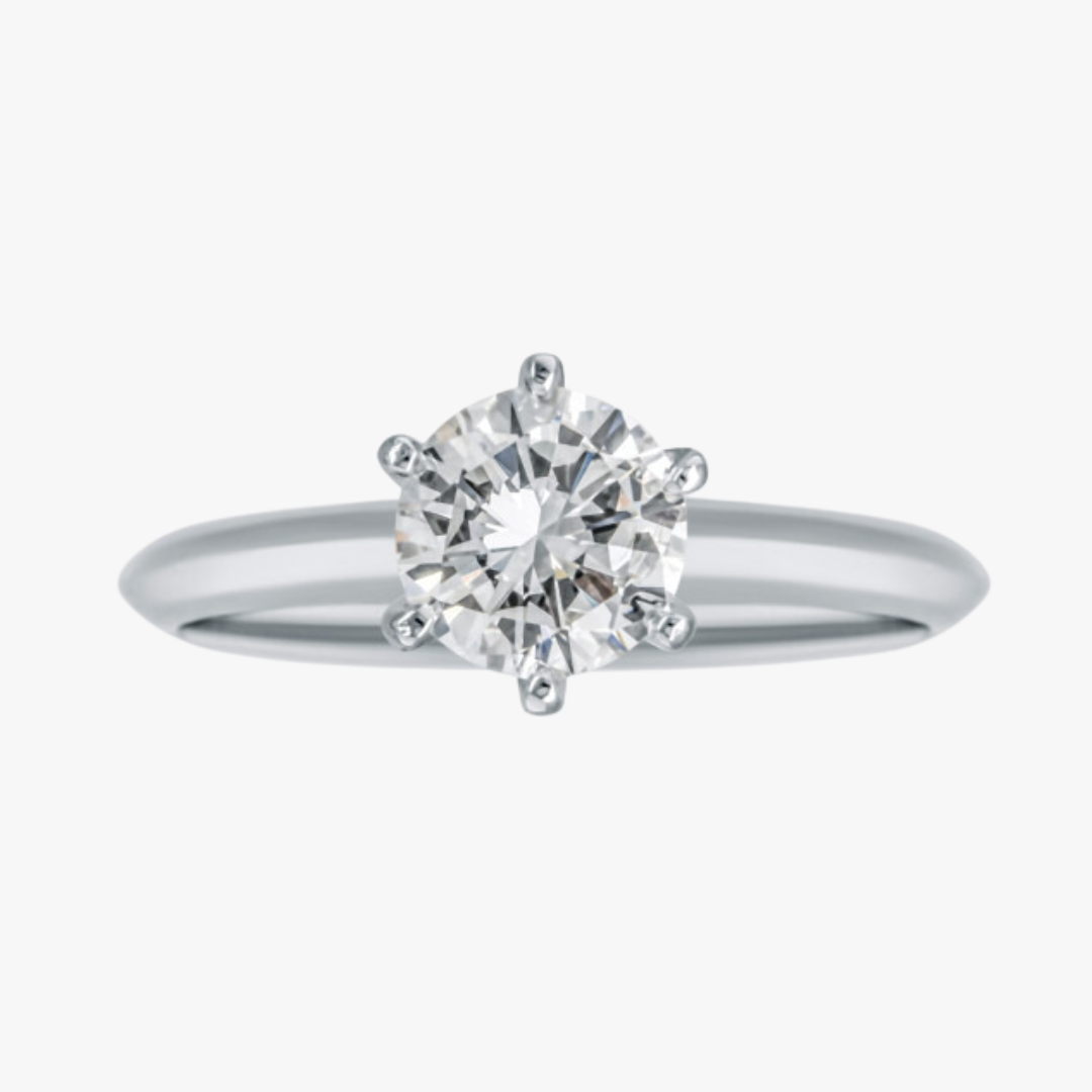 Runder Diamant Verlobungsring