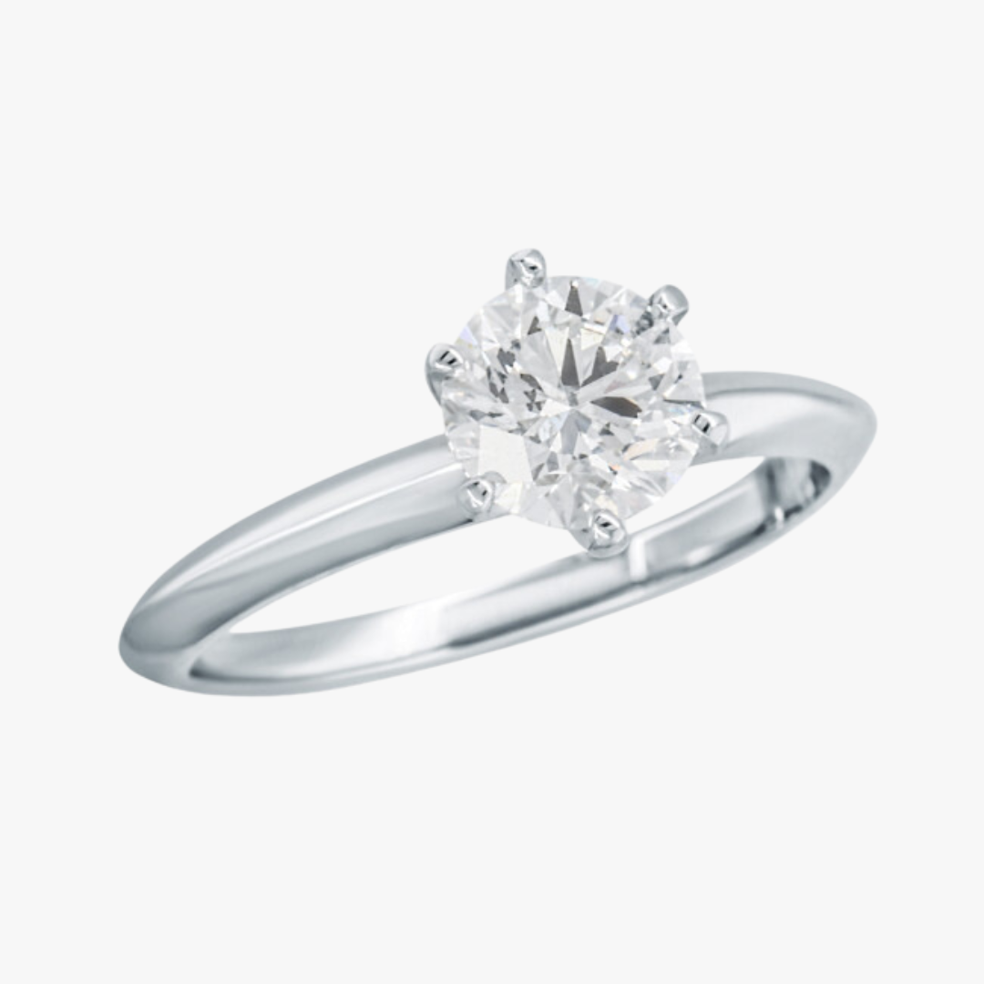 Runder Diamant Verlobungsring
