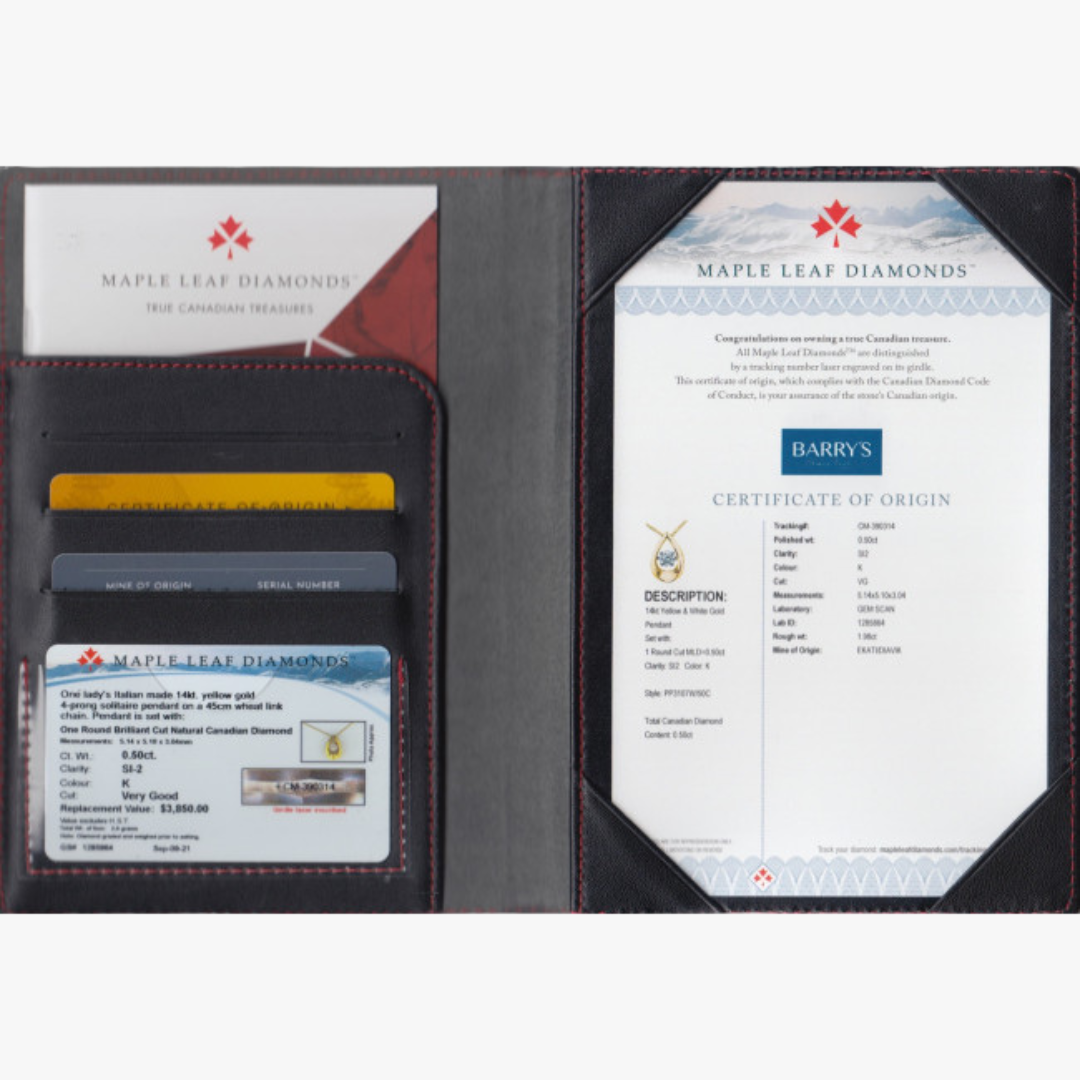 Barrys Juwelier - Maple Leaf Diamonds™ - konfliktfrei, nachhaltig & zertifiziert
