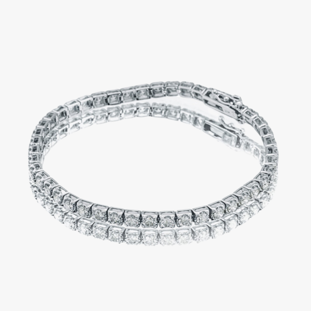 Barry`s Juwelier Tennis Armband aus 18kt Weißgold