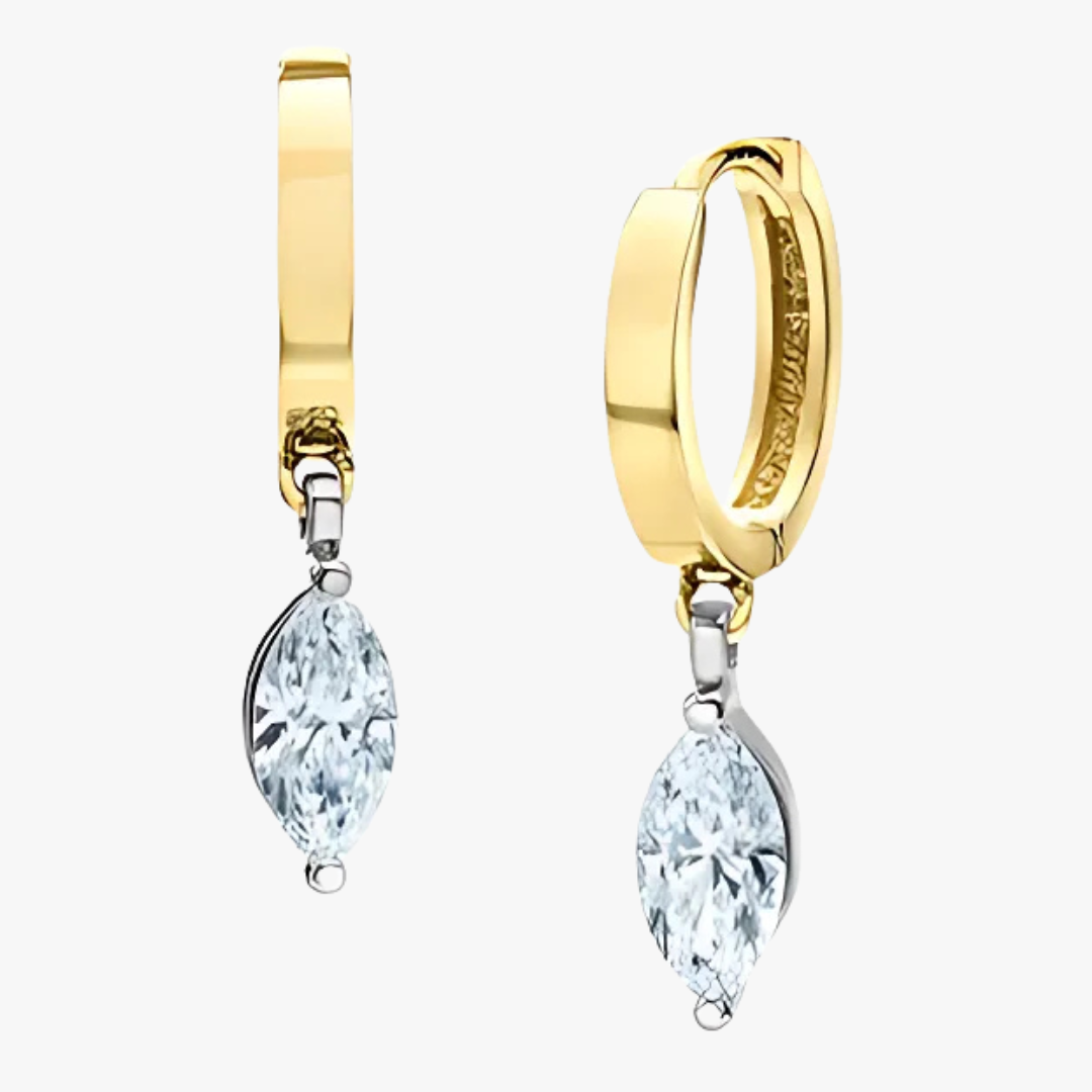 Marquise Diamant Ohrringe