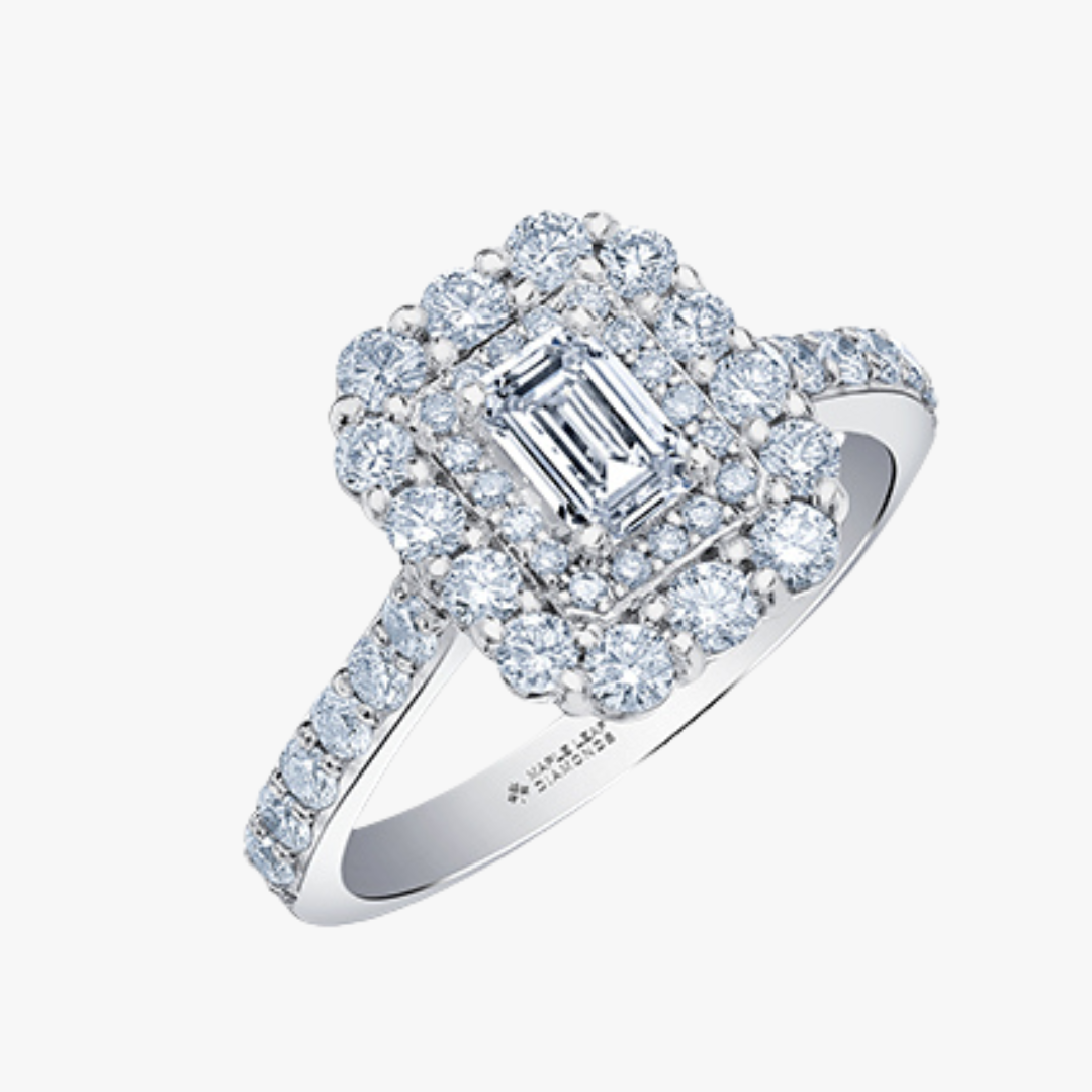 Emerald Cut Diamond Verlobungsring