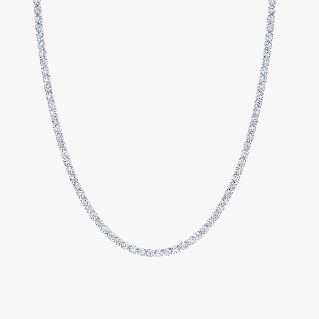Diamant Halskette - Tennis