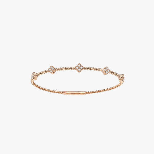 Armreif Rosegold Diamanten