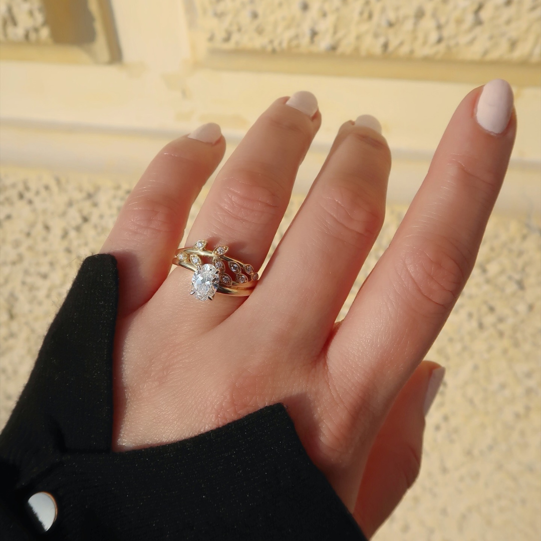 Barrys Juwelier Blumen Verlobungsring