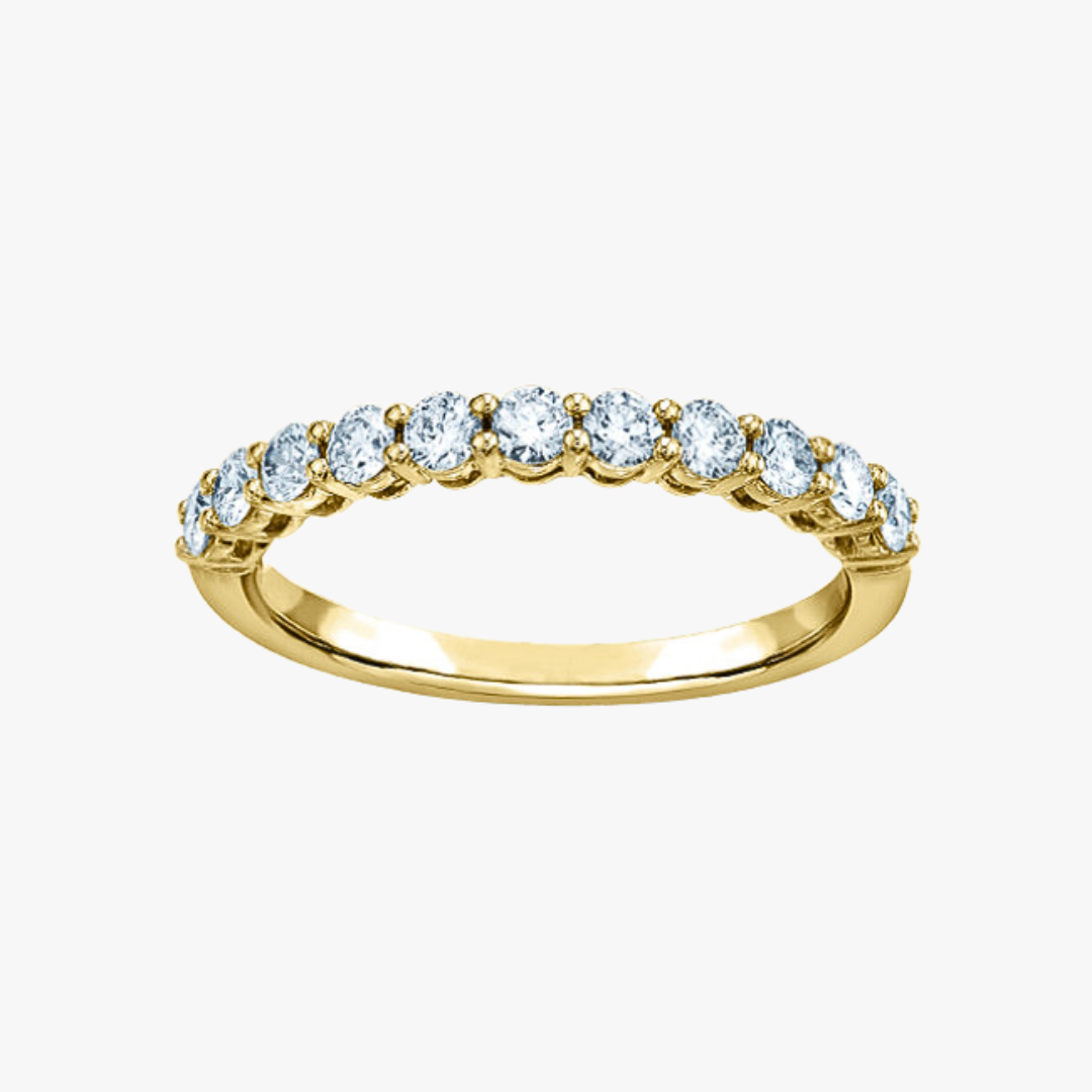 Diamond Lab-Grown Memory Ring