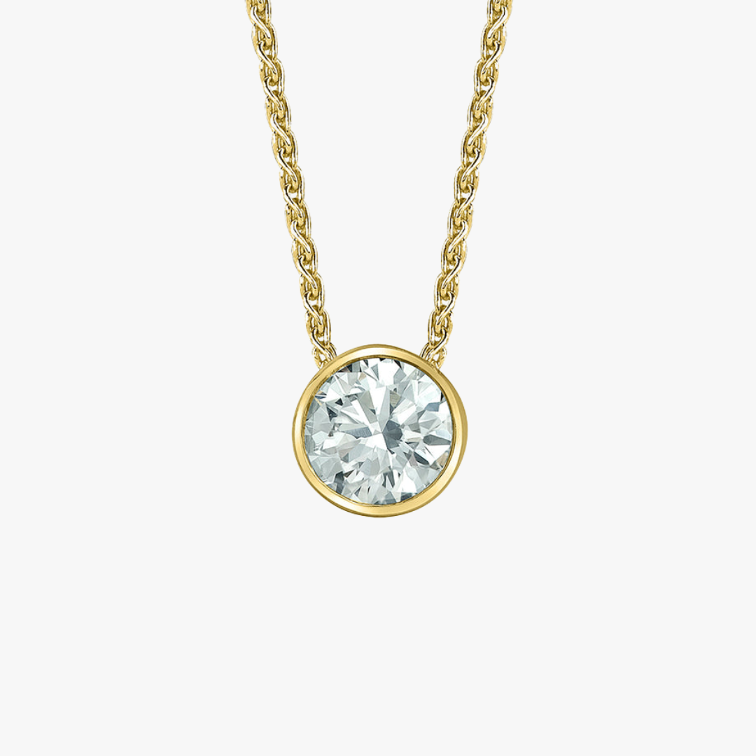 Brillant Lab-grown Halskette