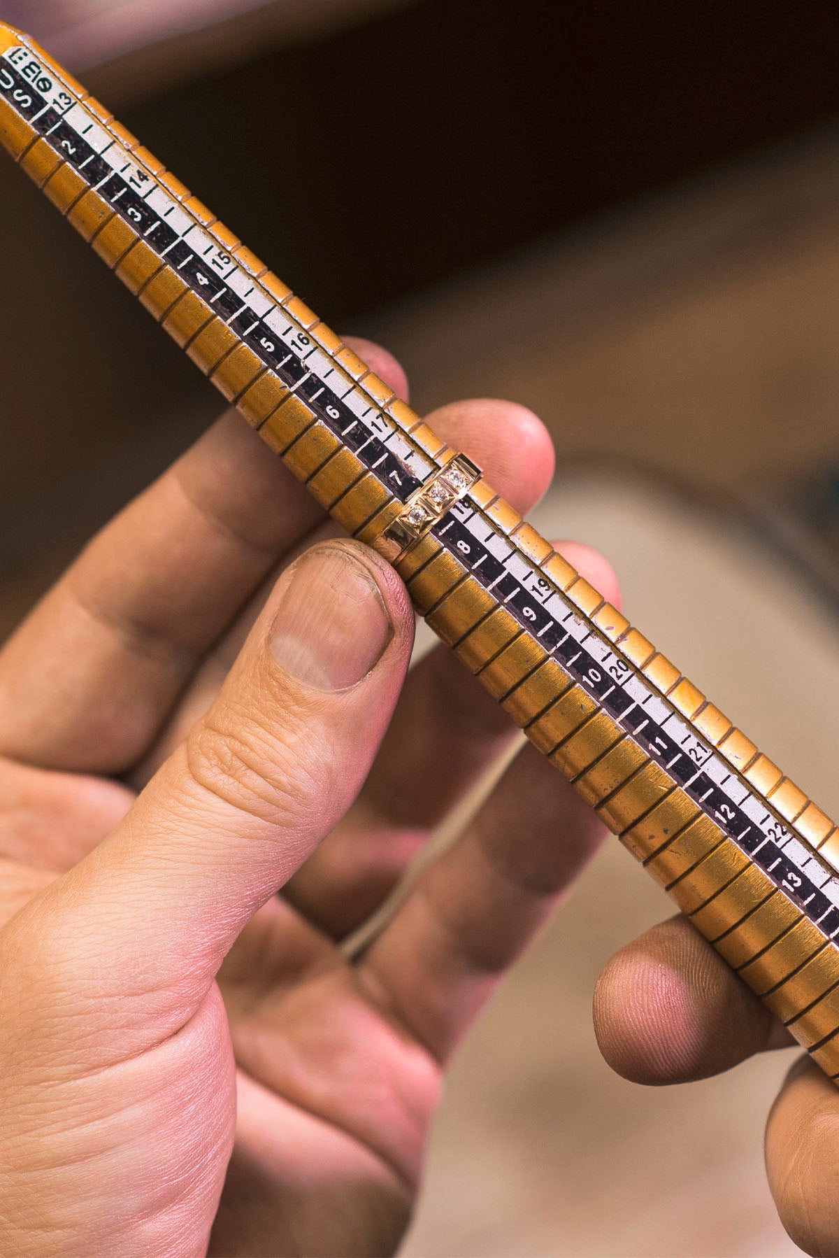 Die richtige Ringgröße