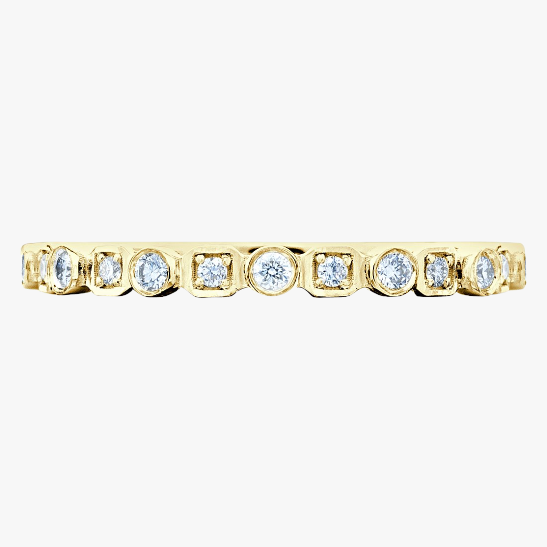 Taocri Weddingband in Gelbgold