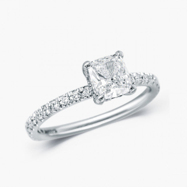 Princess Cut Diamant Verlobungsring von Maple Leaf Diamonds