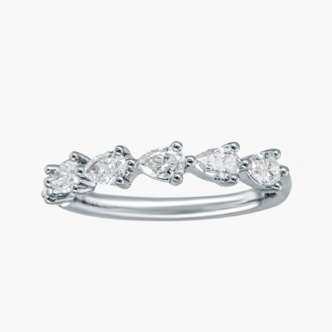 Memory Ring mit Tropfen Diamanten von Maple Leaf Diamonds