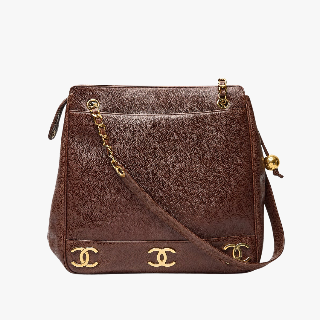 Chanel Vintage Triple C Shopper Tasche