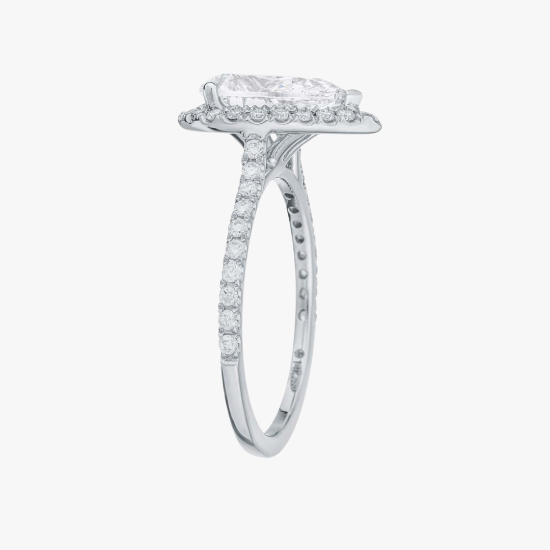 Pear-shaped Diamond Lab-grown Ring