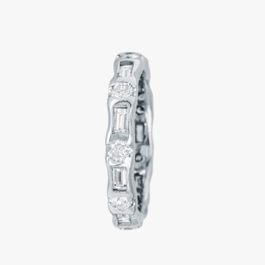 Unisex Diamant Memoryring