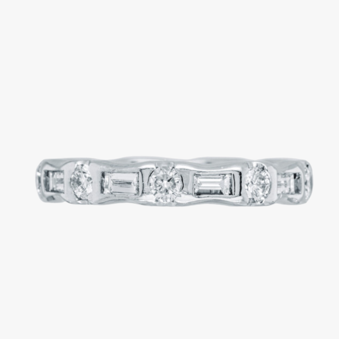Unisex Diamant Memoryring