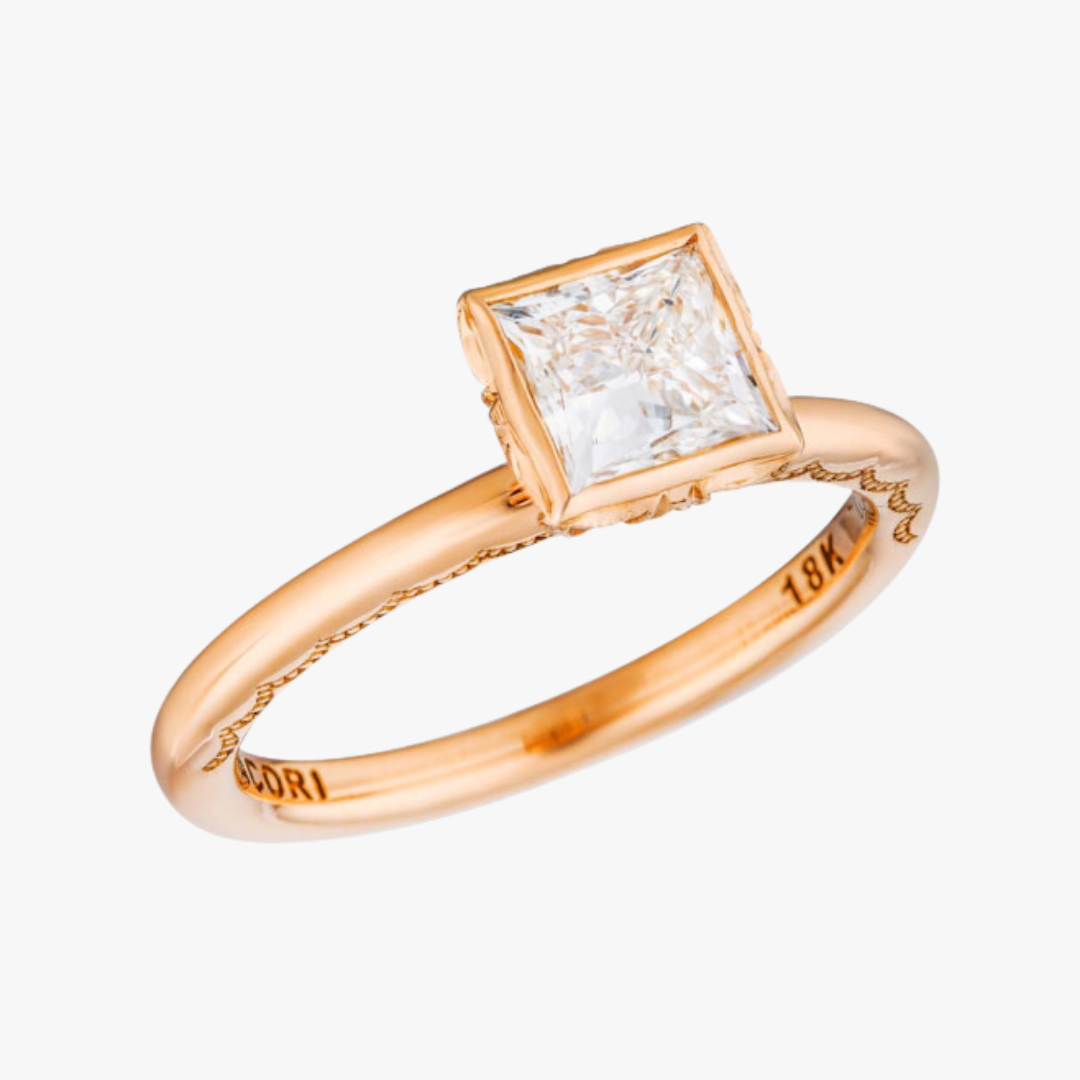 18kt Rosegold Tacori Verlobungsring