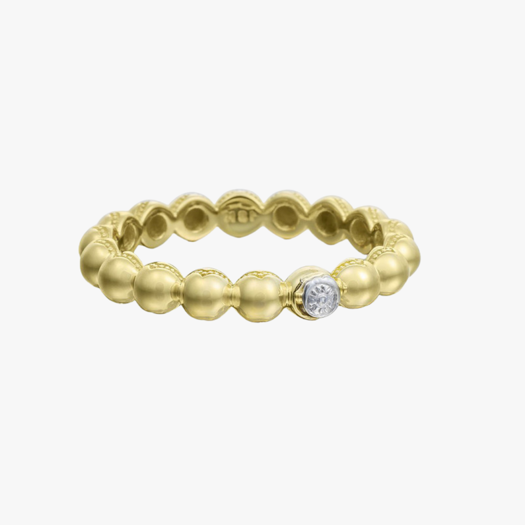 Kugelring 18kt Gelbgold