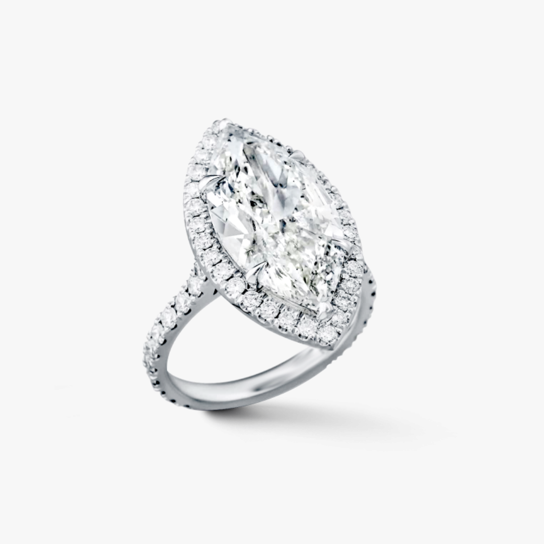 4.95carat Marquise Diamantring