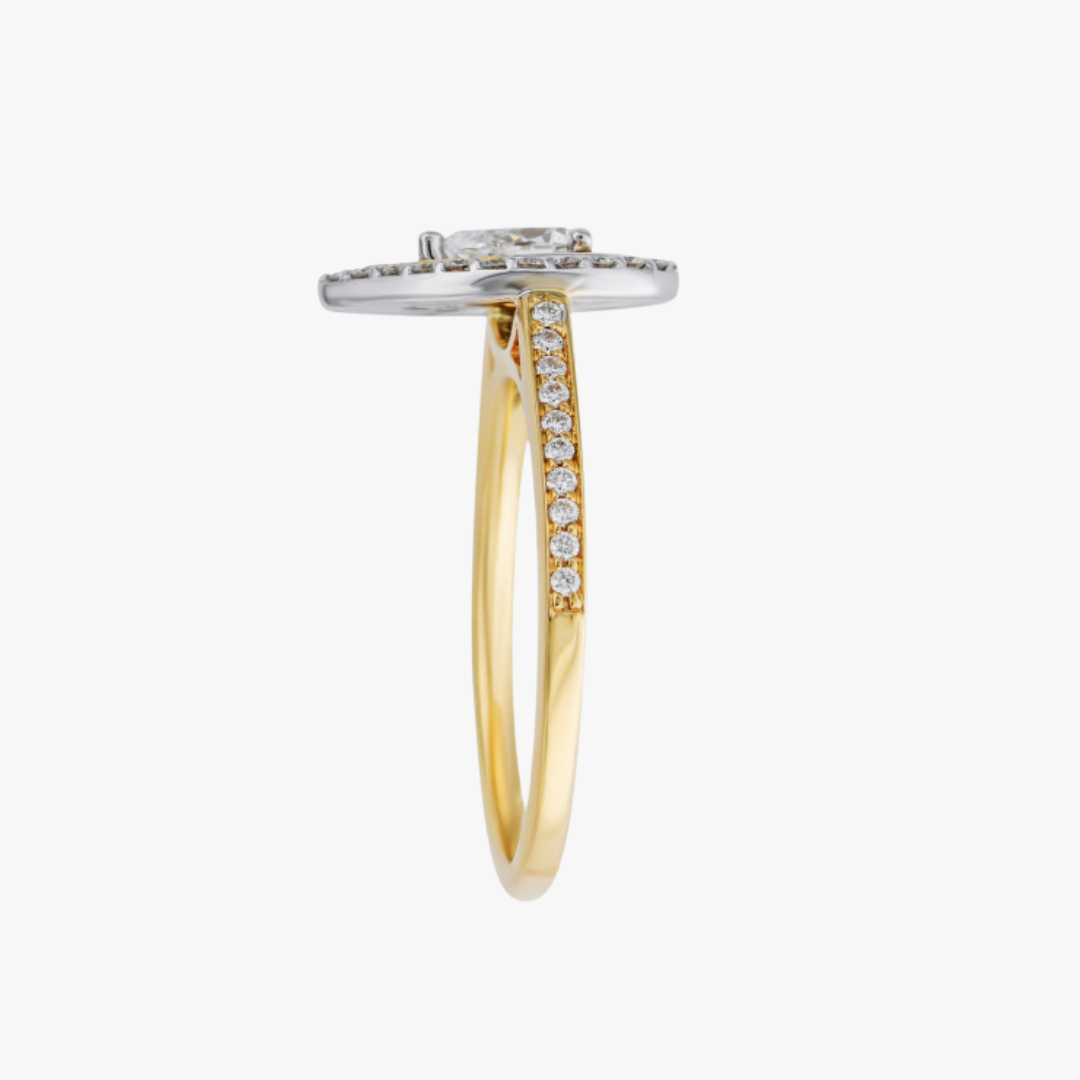 Pear-shape Diamant Verlobungsring