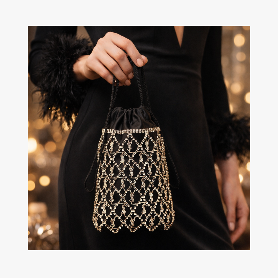 Crystal YSL Handtasche - limited Edition AI