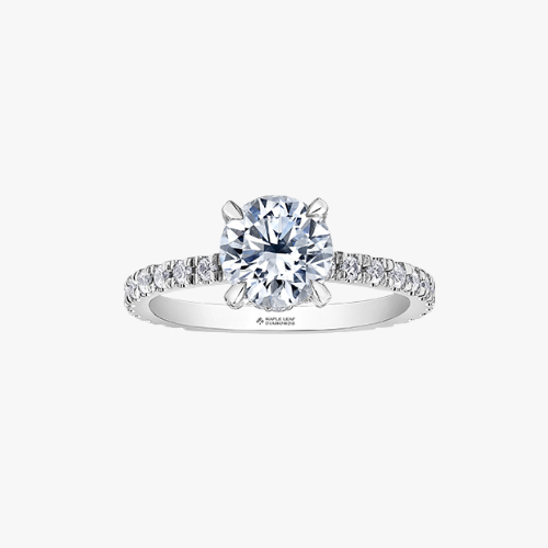 Diamant Verlobungsring Maple Leaf Diamond