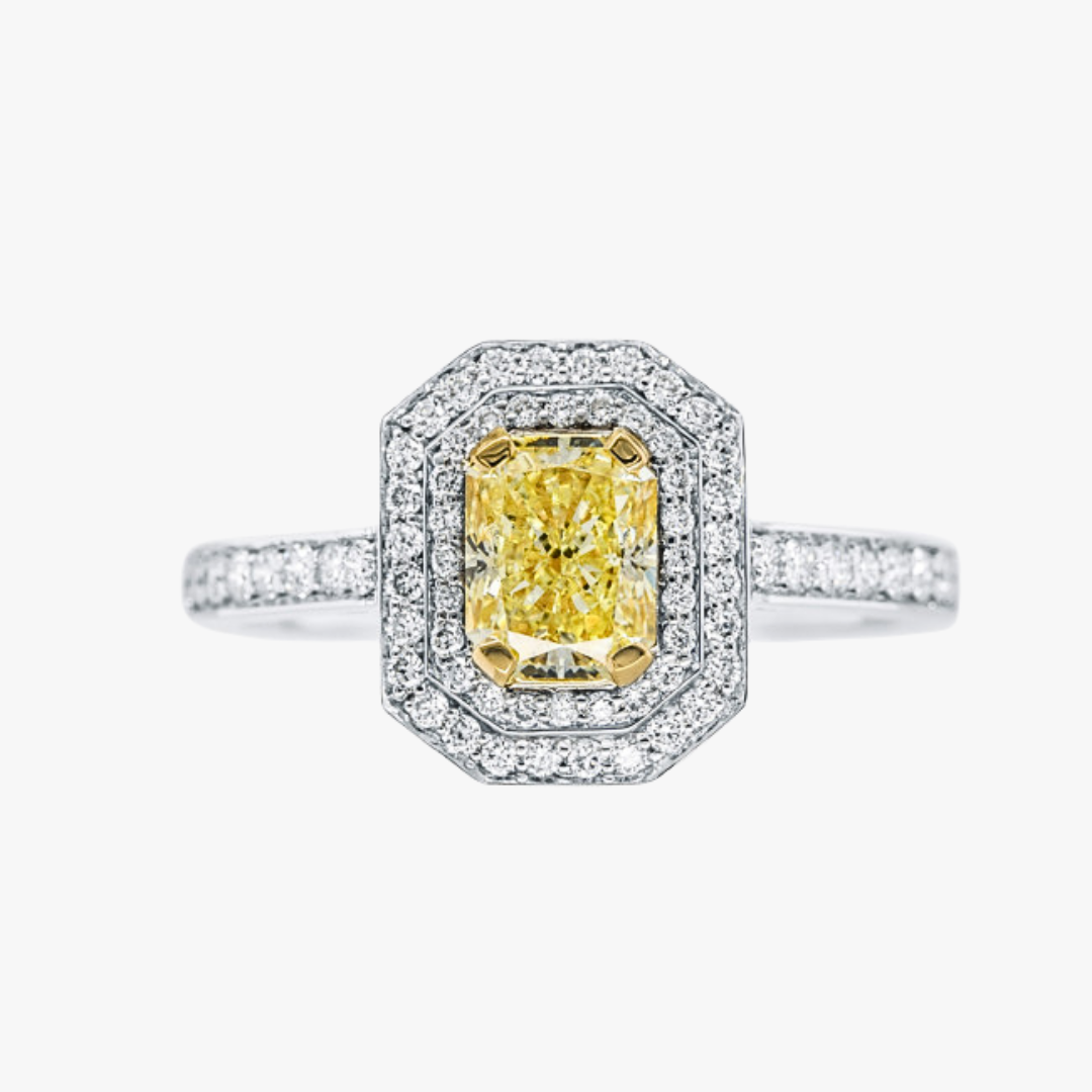 Barrys Juwelier - Fancy yellow Diamant Ring 