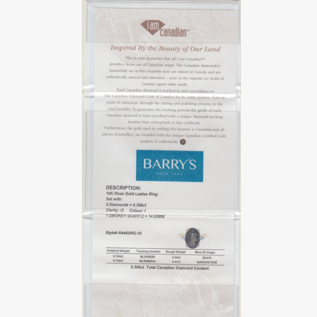 Barrys Juwelier - Maple Leaf Diamonds™ - Rosègold Ring