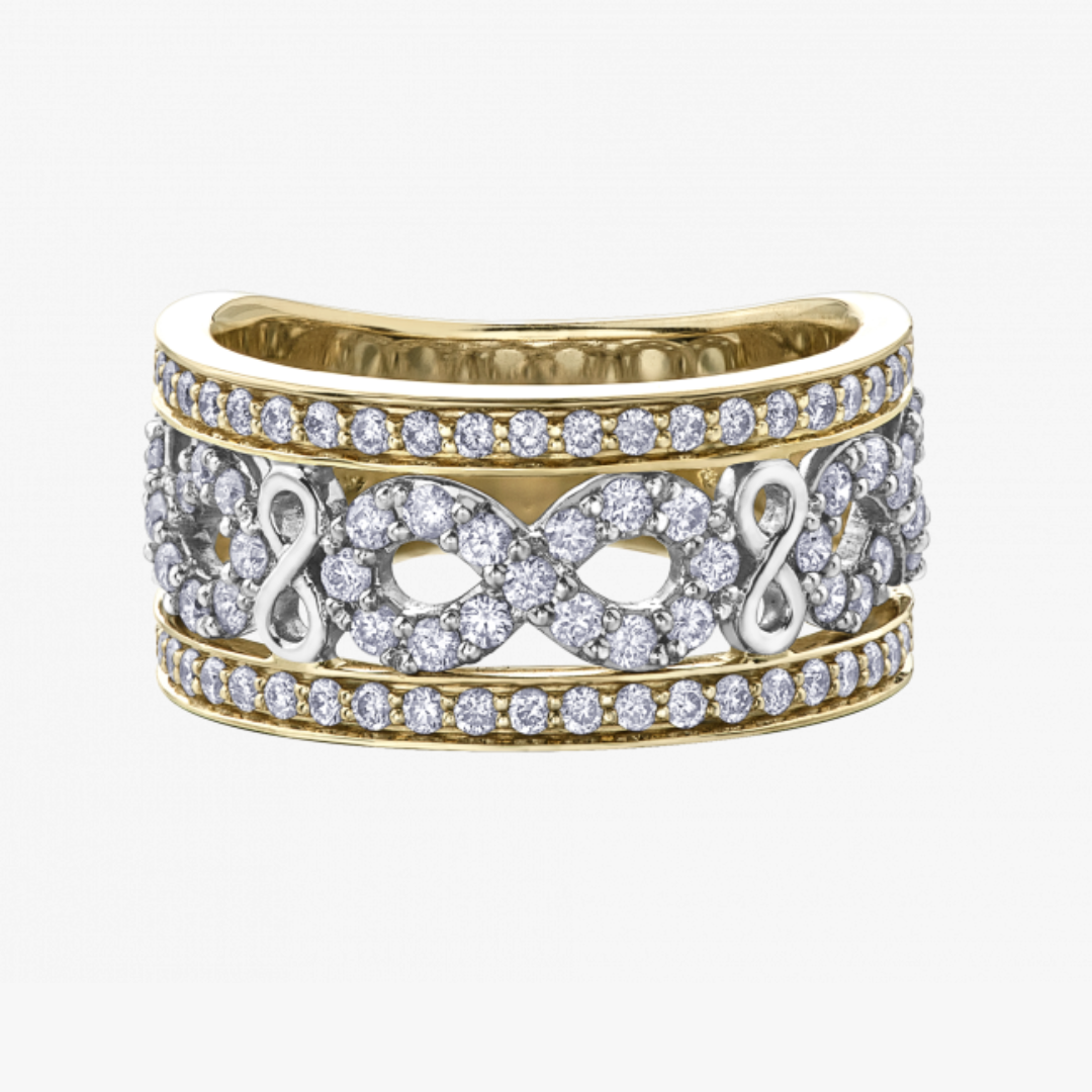 Gelbgold Diamant Ring 