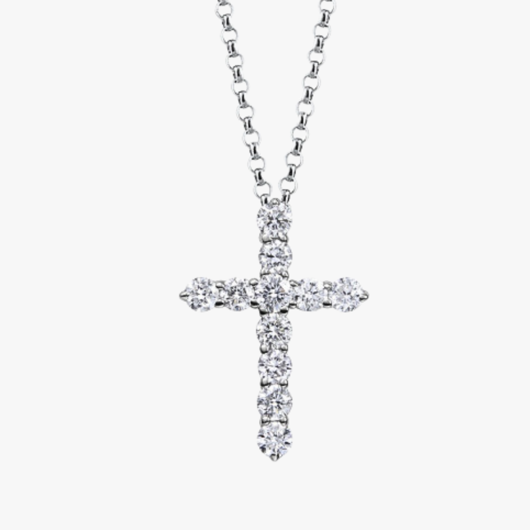 Barrys Juwelier - Maple Leaf Diamonds™ - Diamant Halskette mit Kreuz