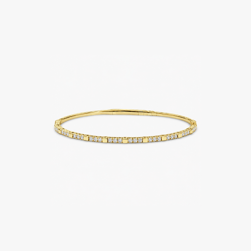 Armreif Diamanten Gelbgold