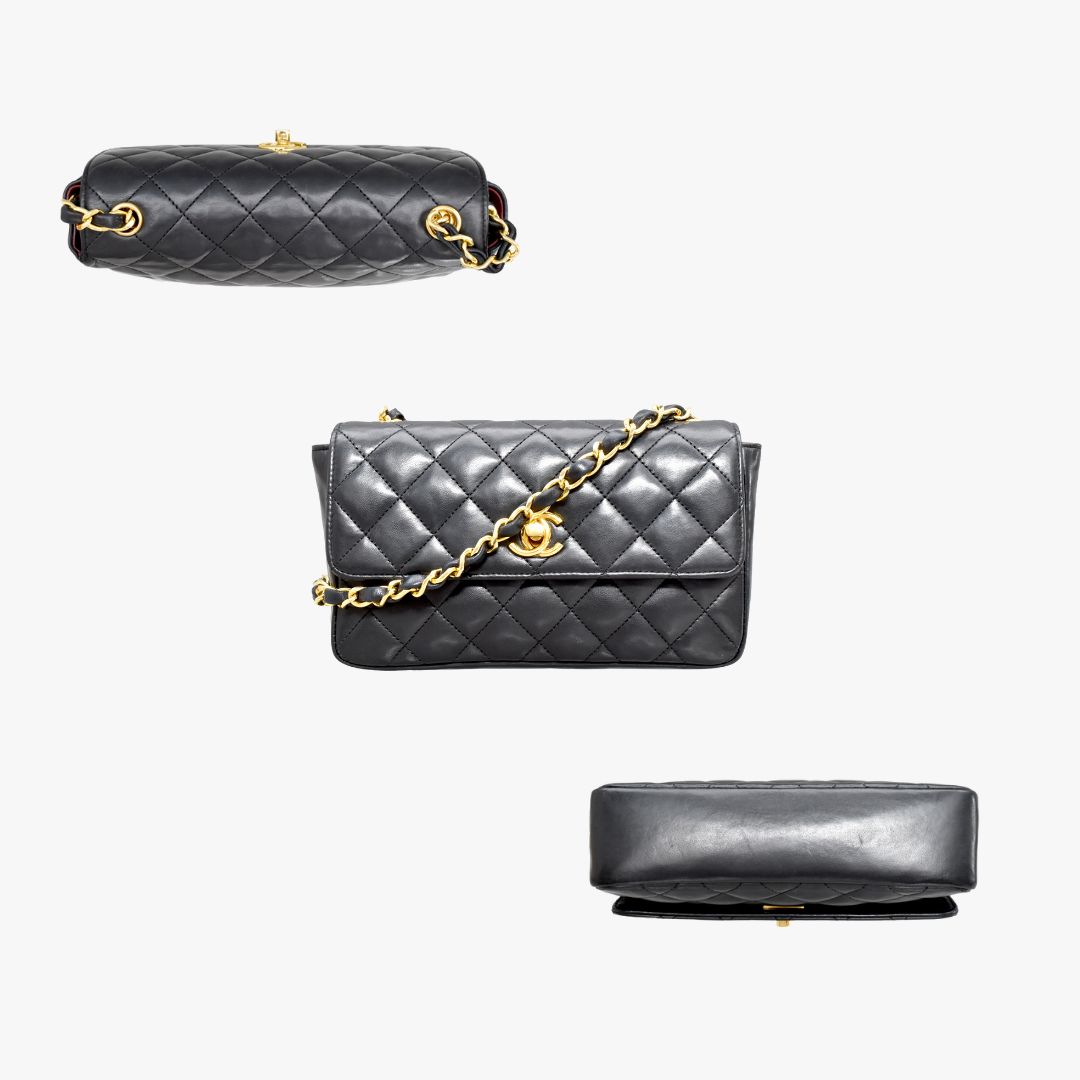 Chanel Mini Flap Bag aus Lammleder