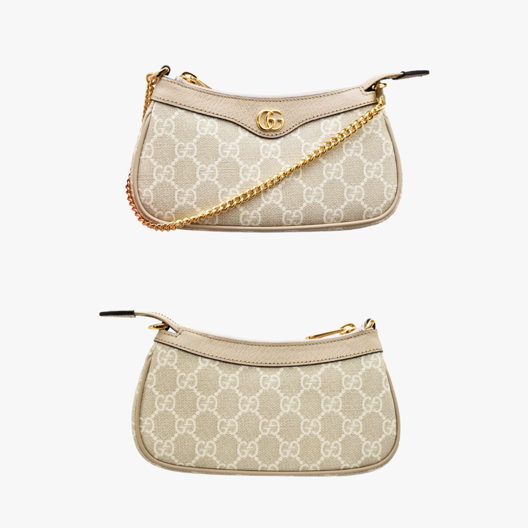 Gucci Mini Ophidia in Oatmeal