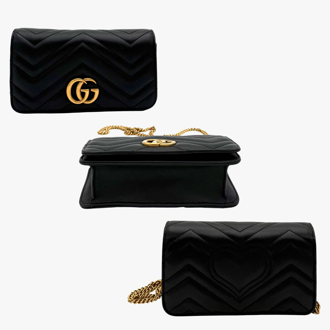 Gucci abendtasche schwarz