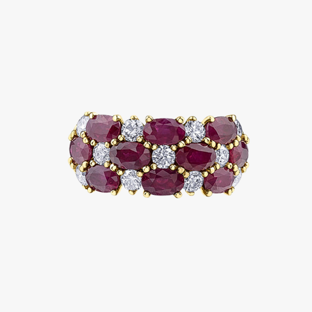Barrys Juwelier - Maple Leaf Diamonds™ - Diamant & Rubin Ring