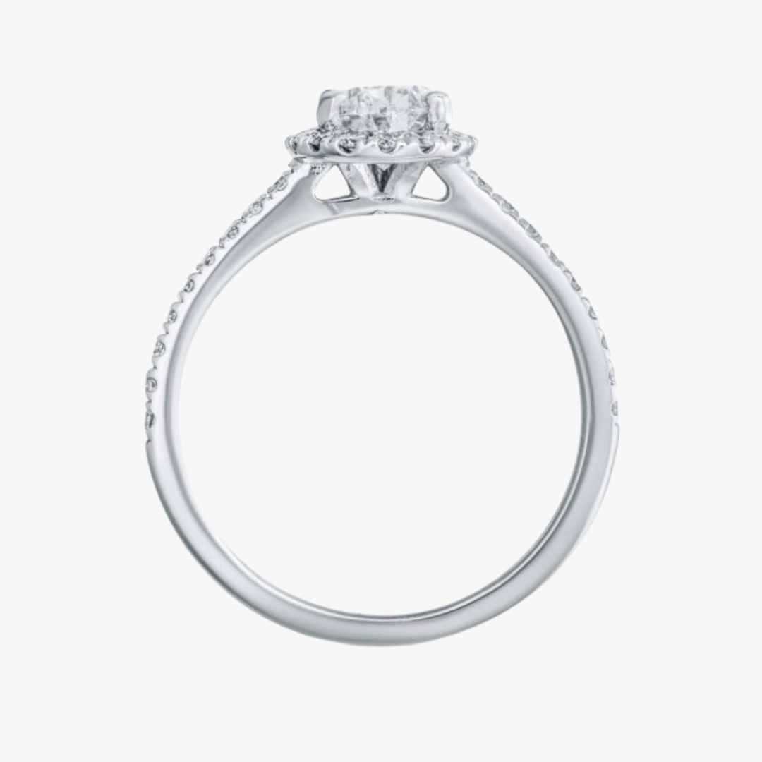 Pear Diamant Verlobungsring