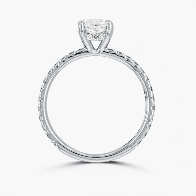 Princess Cut Diamant Verlobungsring von Maple Leaf Diamonds