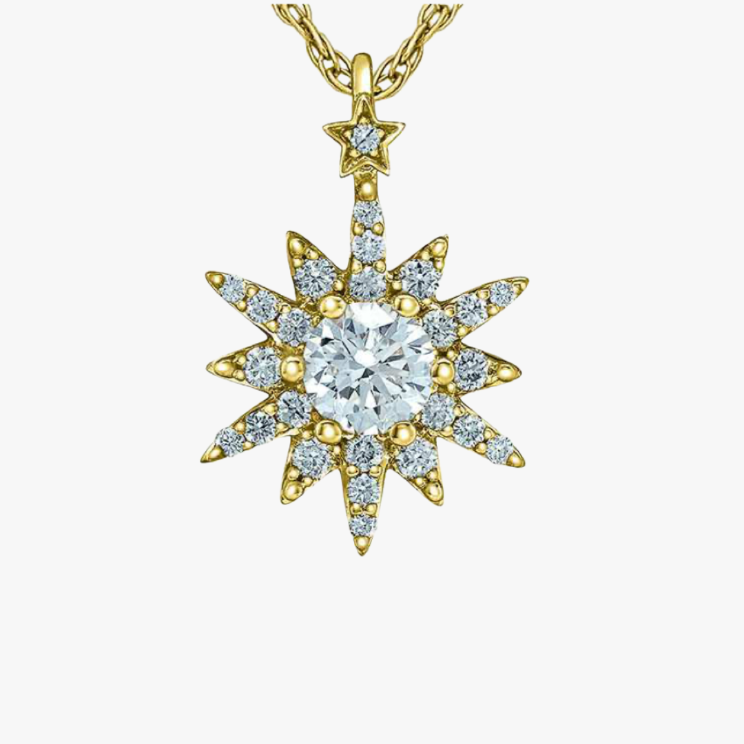 Sisi Stern Halskette in silber