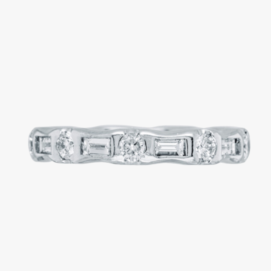 Eternity Ring 18kt Weißgold mit 1.60ct Diamanten