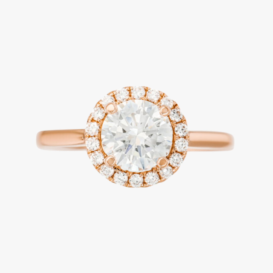 Rosegold lab-grown Diamant Ring bei Barrys Juwelier