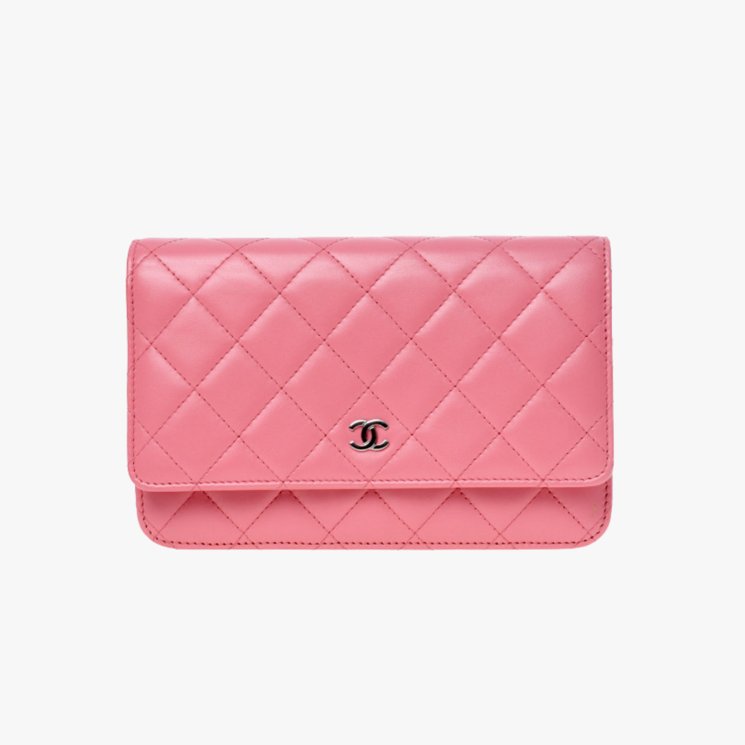 Chanel Pink Wallet on chain Handtasche 2nd Hand